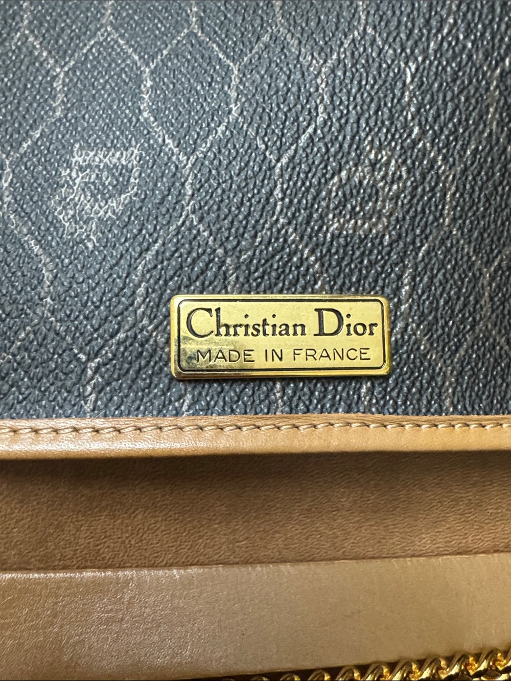 Christian Dior Vintage Honeycomb Crossbody Clutch - Picture 7 of 15